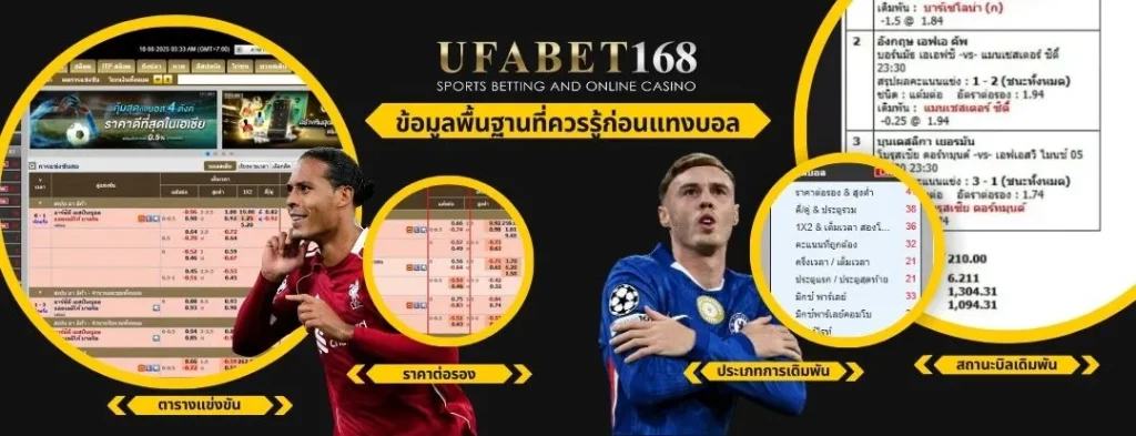วิธีแทงบอล UFA168